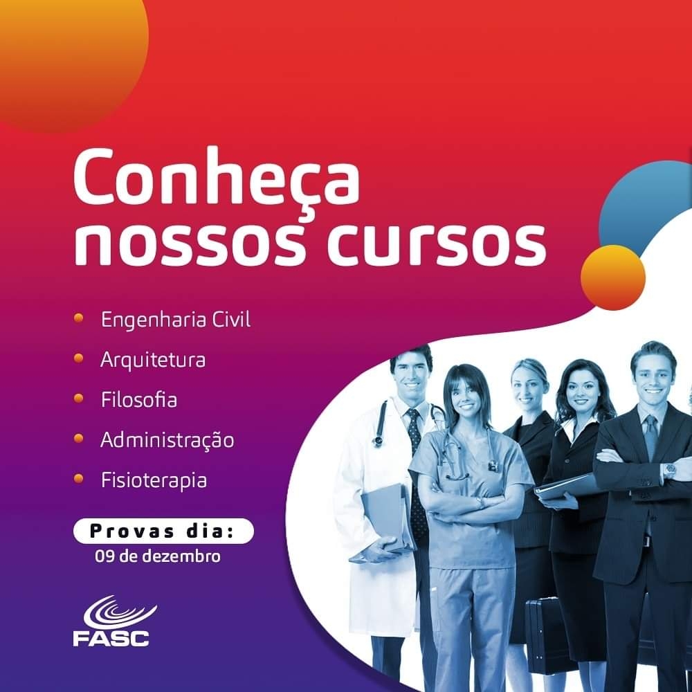 Vestibular 2019.1 da FASC