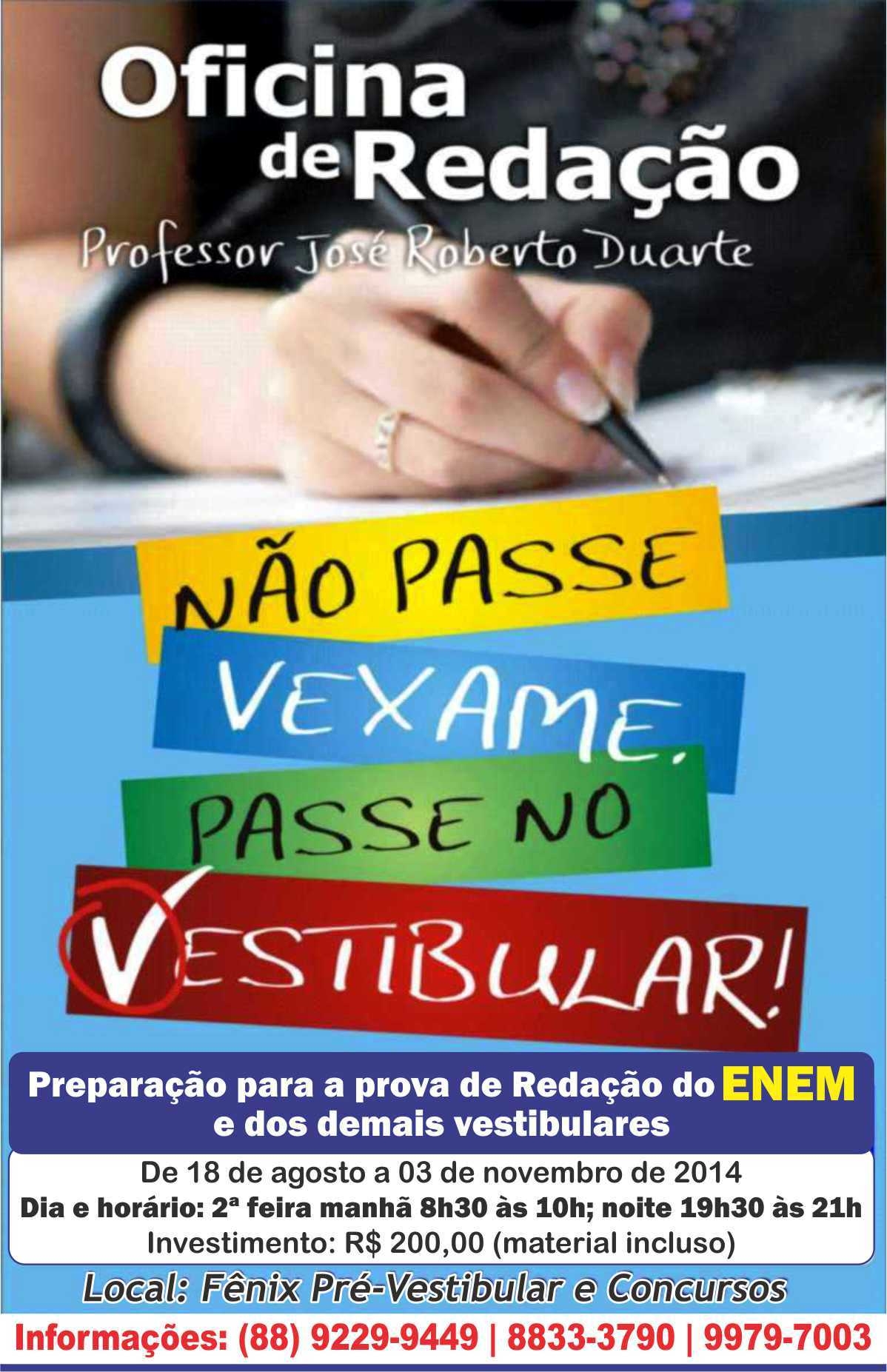 Oficina de Redação para ENEM